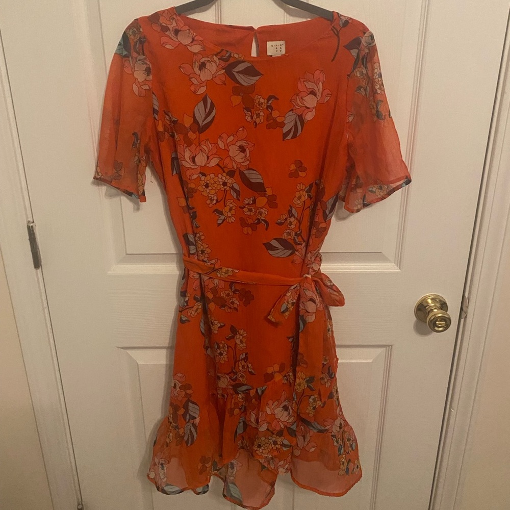 Flowey floral ruffle dress
